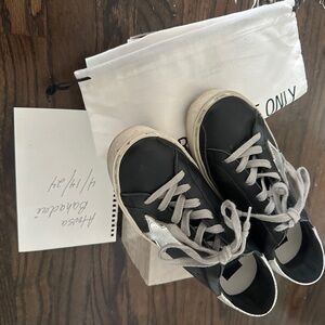Black Golden Goose sneakers -  HI STAR - used